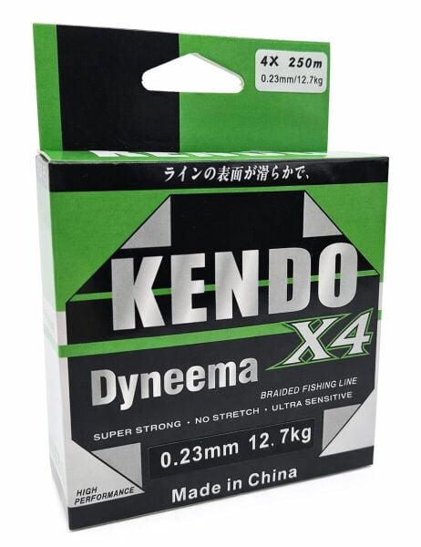 Kendo Dynema 4 Örgü 250Mt (Green)