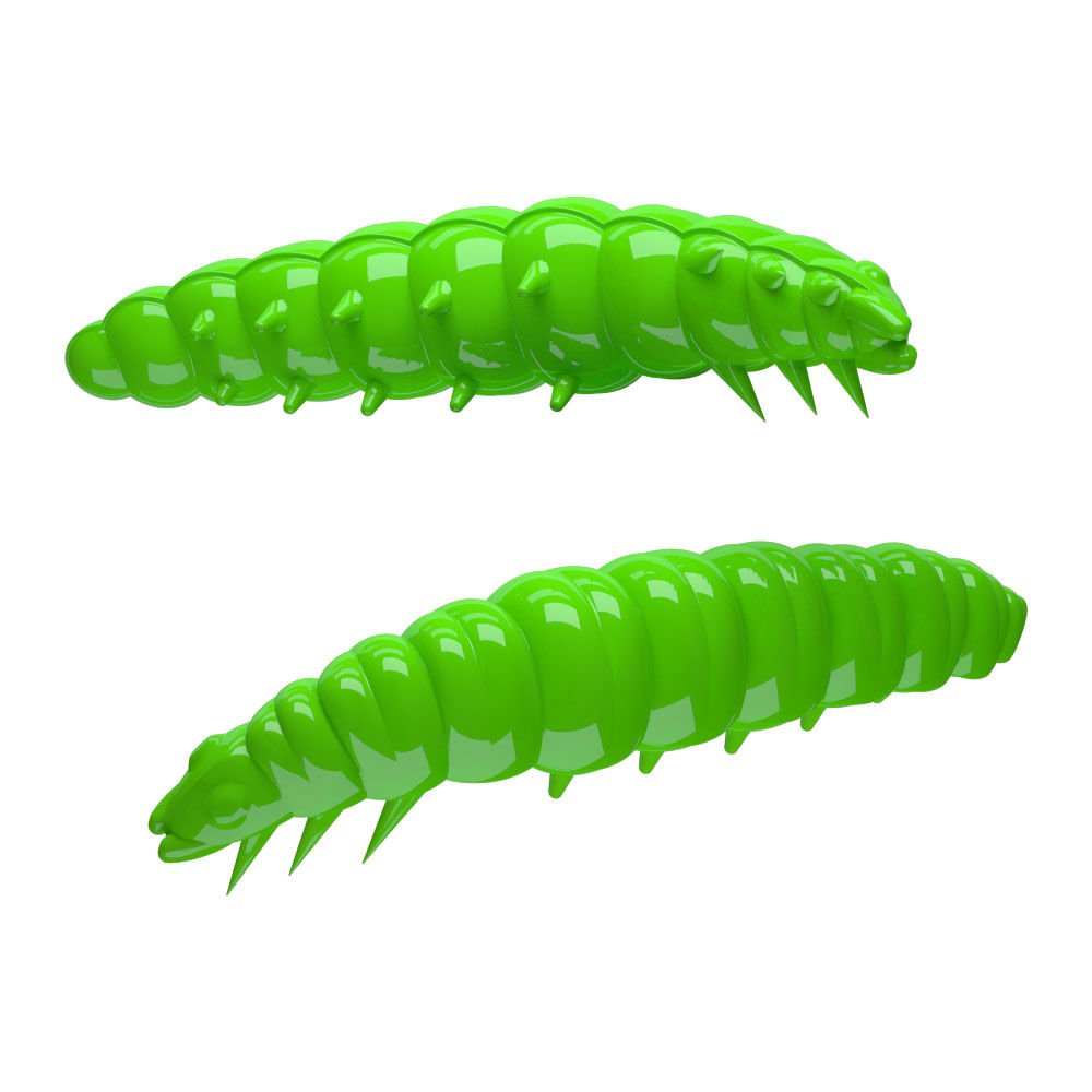 Libra Lures Larva Garlic Suni Yem 026 - HOT GREEN - 45MM