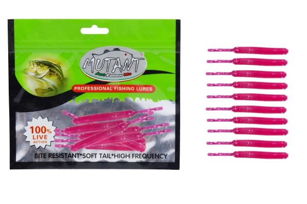 Mutant 3513 Serpentine 5cm Aromalı LRF Silikon Suni Yem 10'lu Paket 310