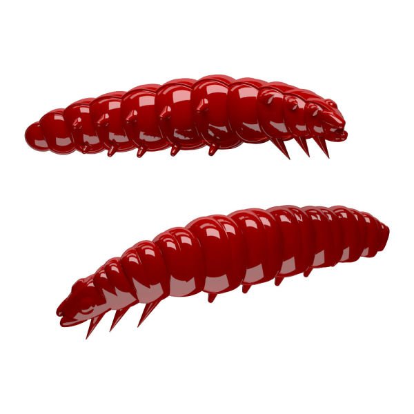 Libra Lures Larva Garlic Suni Yem 021 - RED - 45MM