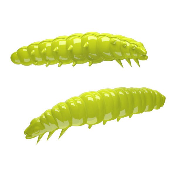 Libra Lures Larva Garlic Suni Yem 006 - HOT YELLOW - 35MM