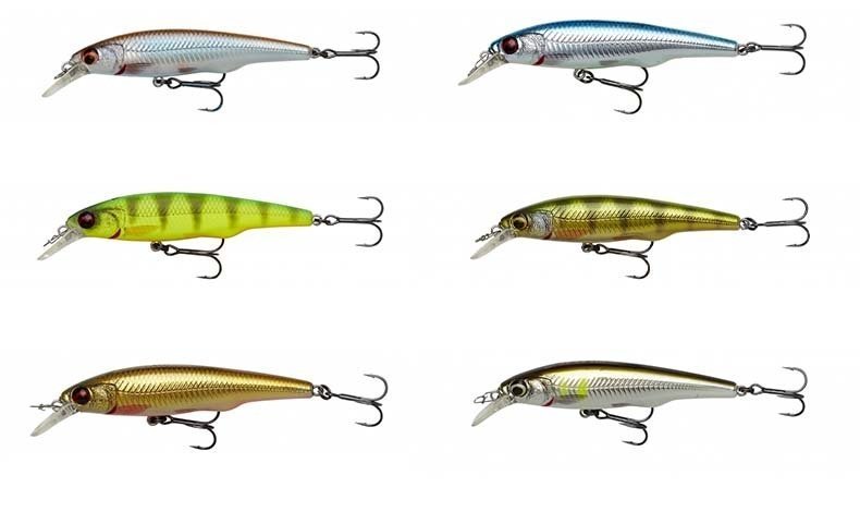 Savage Gear Gravity Twitch SR 9.5 cm 15 gr Suspending Ayu Chrome