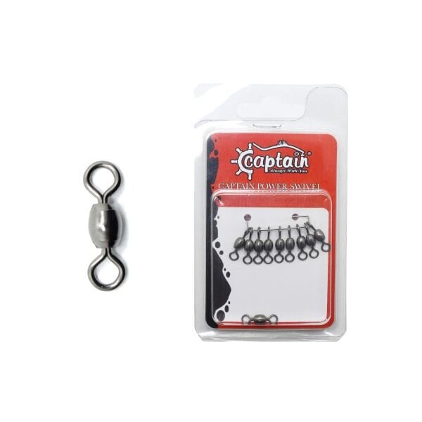 Captain 5010 Fırdöndü Crane 10'lu Paket Black Nickel 7