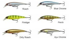 Savage Gear Gravity Twitch SR 8.3 cm 10 gr Suspending Ayu Chrome