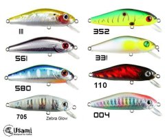 Usami Minn Shad 58F-SR 4.6 G Maket Balık 110