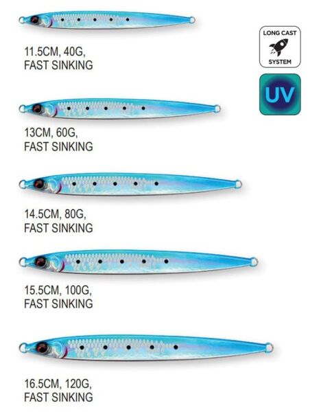 Savage Gear Sardine Slider 14.5 cm 80 gr Sahte Balık UV Mirror Ayu