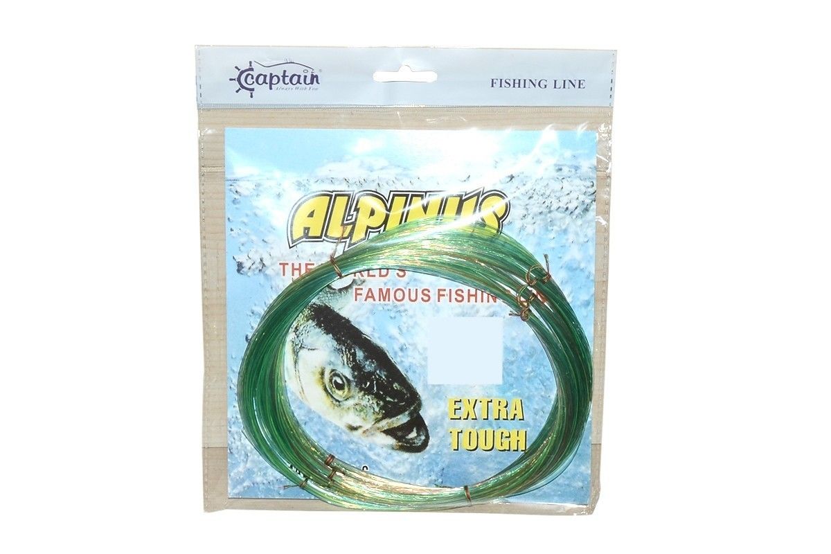Captain Alpinus Poşet Misina 4x25 Bağlantılı 100mt Ebruli 0.70 mm