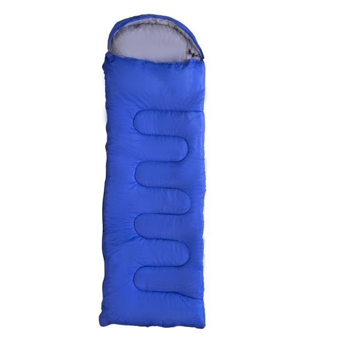 DFT 190+30 cm Başlık -5/-10° Mavi Uyku Tulumu
