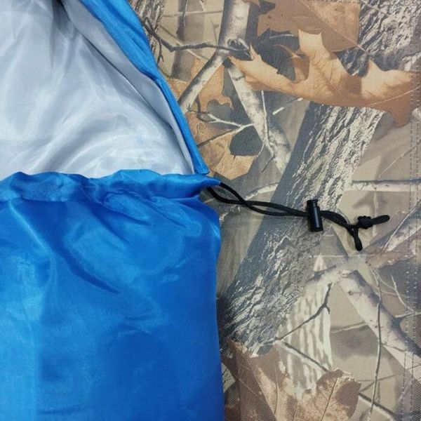 DFT 190+30 cm Başlık -5/-10° Mavi Uyku Tulumu