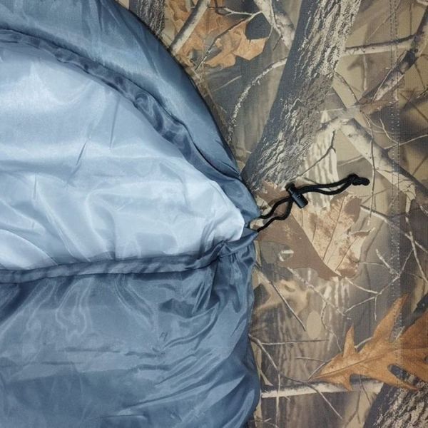 DFT 190cm+30 cm Başlık 5/15° Gri Uyku Tulumu