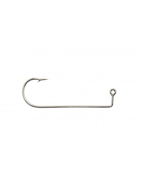 Youvella 2508 Jig Head İğnesi Delikli Extra Uzun 100'lü Kutu Nikel 2/0