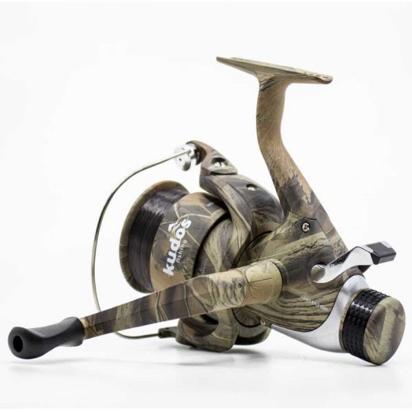 Kudos Camo Bait 6000 1+1 Bilyalı 5.2:1 Devirli Baitrunner Sazan Makinesi(Misinalı)