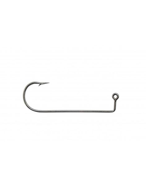 Youvella 2509 Jig Head İğnesi Delikli Extra Uzun 100'lü Kutu Black Nikel 3/0
