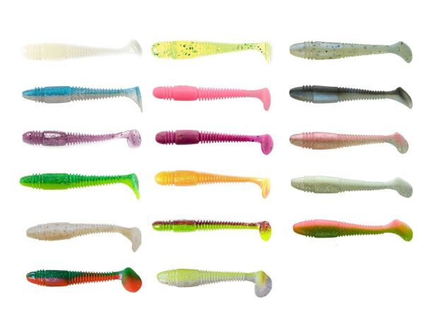 Lucky John Tioga Fat 3.9'' (9.91 cm) 5P Silikon Yem T42