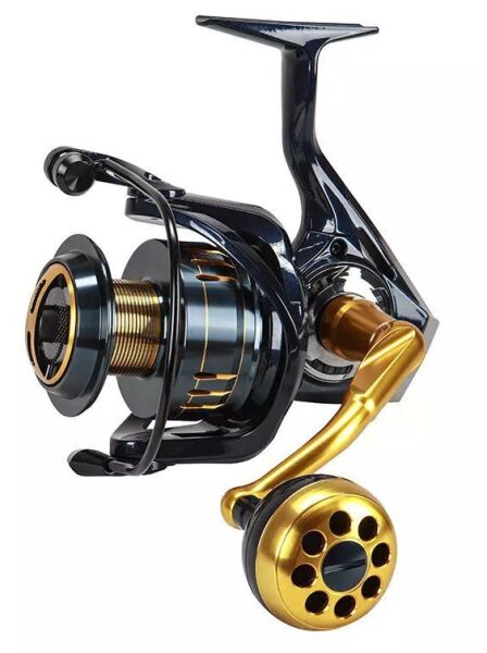 Okuma Salina SA-4000HA Blue 6+1 Bilyalı 5.8:1 Devirli Spin Makine