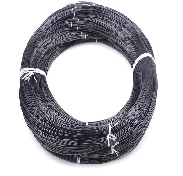 Captain Acura Sarılmış Çile Misina 4x25x10 Bağlantılı 1.000mt Siyah 1.20 mm