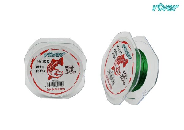 RİVER ÇELİK TEL MAKARA 100M YEŞİL 40 LBS