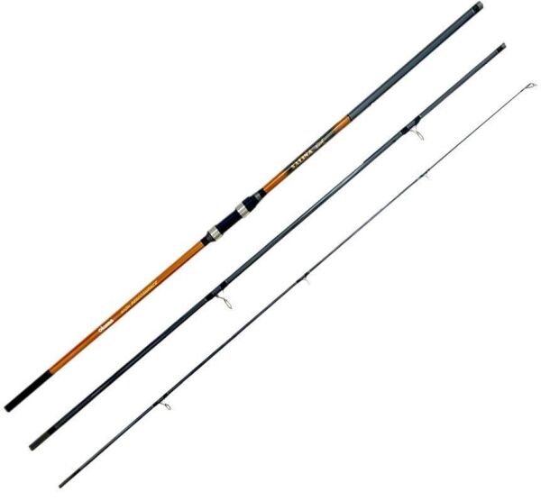 Okuma Salina Surf 420 cm 100-200g Atarlı Karbon 3 Parça Surf Kamış