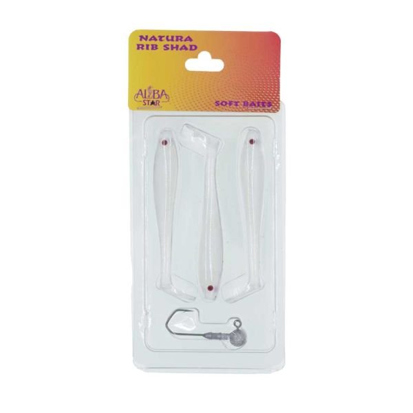 Albastar Natura Rib Shad Sahte Balığı 12 - 90MM