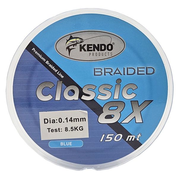 Kendo Classic 8X 150m Blue Örgü İp 0.18mm