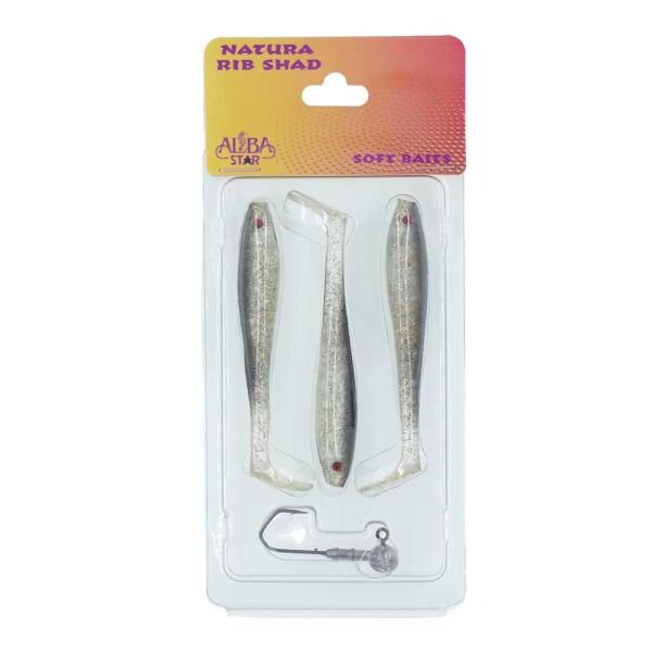 Albastar Natura Rib Shad Sahte Balığı 06 - 90MM