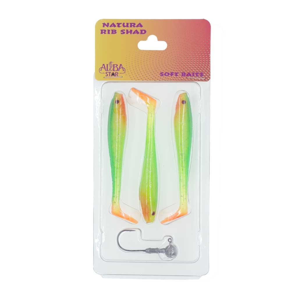 Albastar Natura Rib Shad Sahte Balığı 09 - 90MM