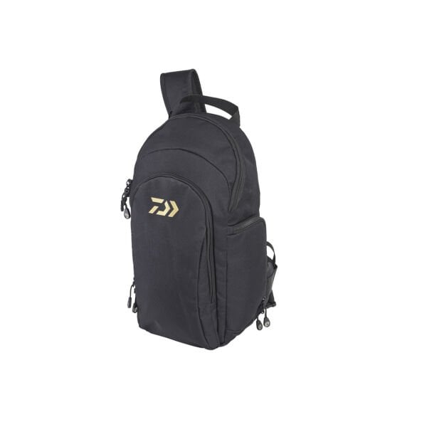 DAIWA BALIKÇI ÇANTASI OMUZ ASKILI BLACK/GOLD 20*15*45CM