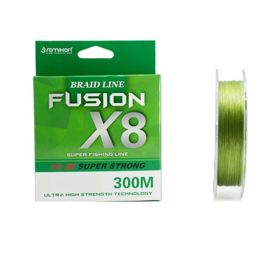 Remixon Fusion X8 0.18 mm 300M Green İp Misina 10kg Çeker
