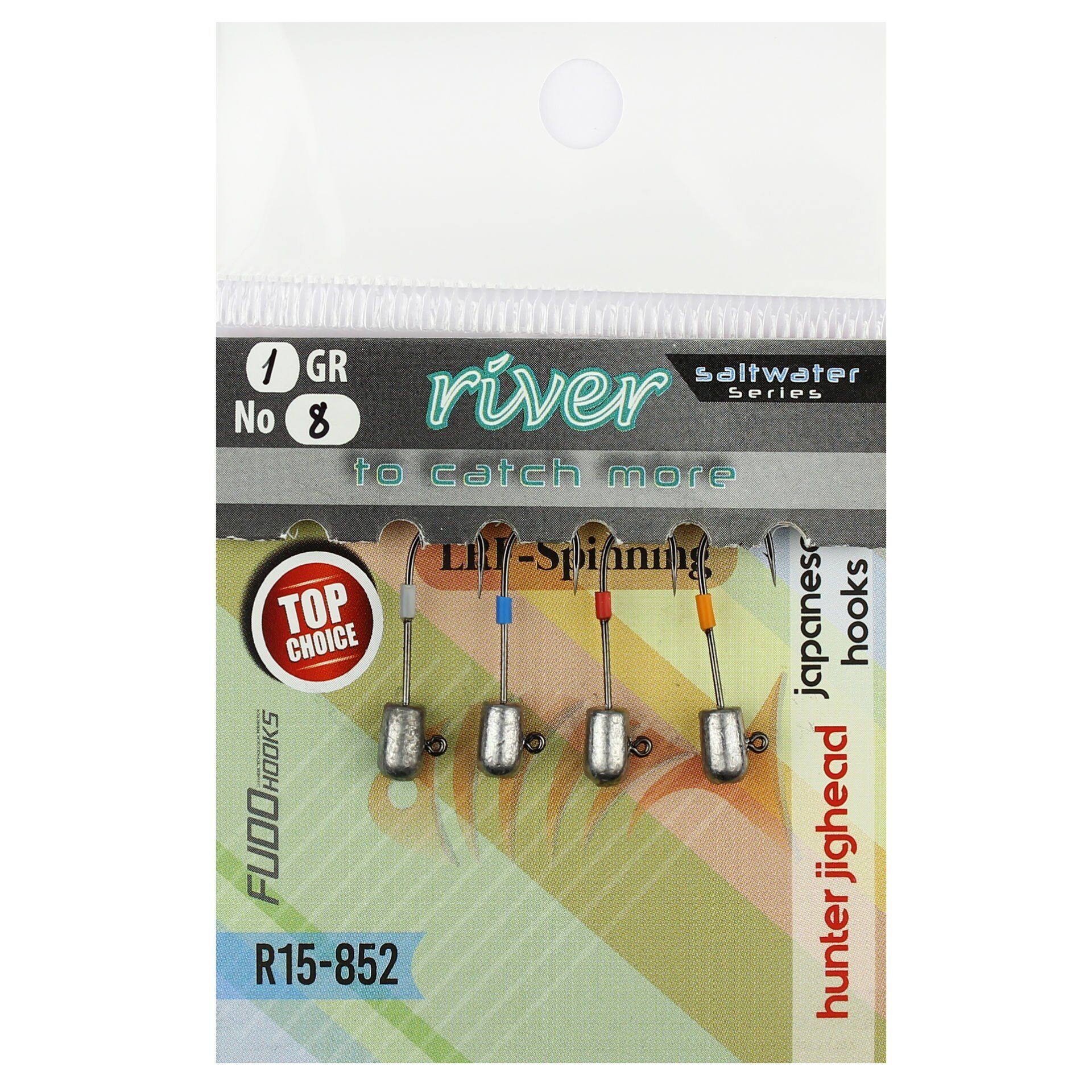 River Hunter Jig Head 4P 2.5 GR