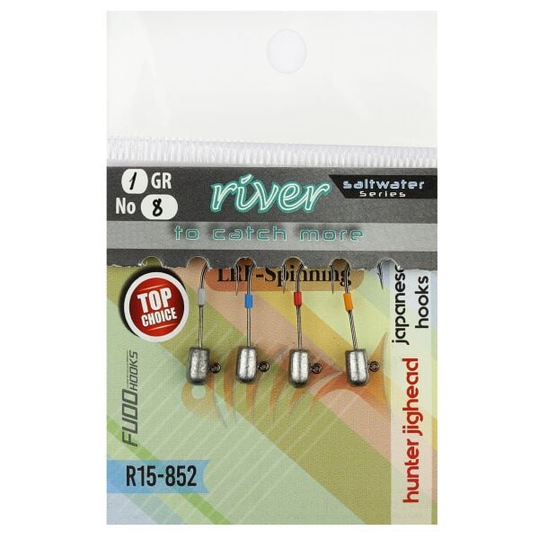 River Hunter Jig Head 4P 2.5 GR