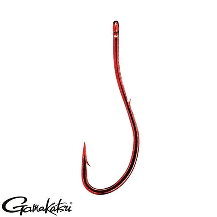GAMAKATSU LS-3113R Kırmızı Olta İğnesi  #1/0 1/25