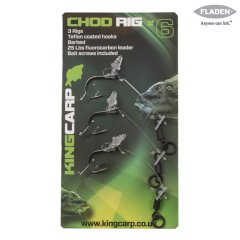 King Carp Chod Boyli Vidalı Sazan Rig 3P