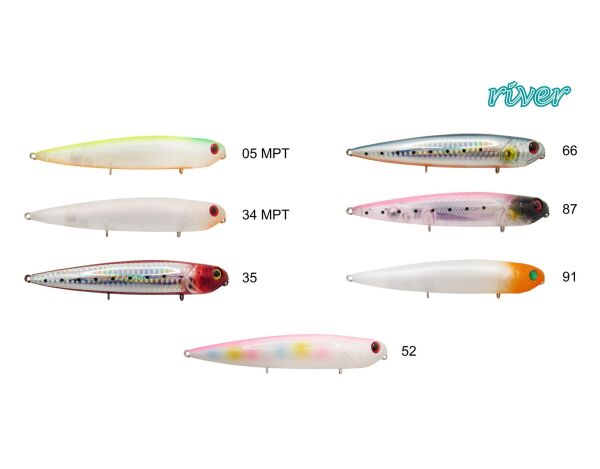 River Seabass Bullet 125 12.5Cm 23G Popper Maket Balık 05MPT