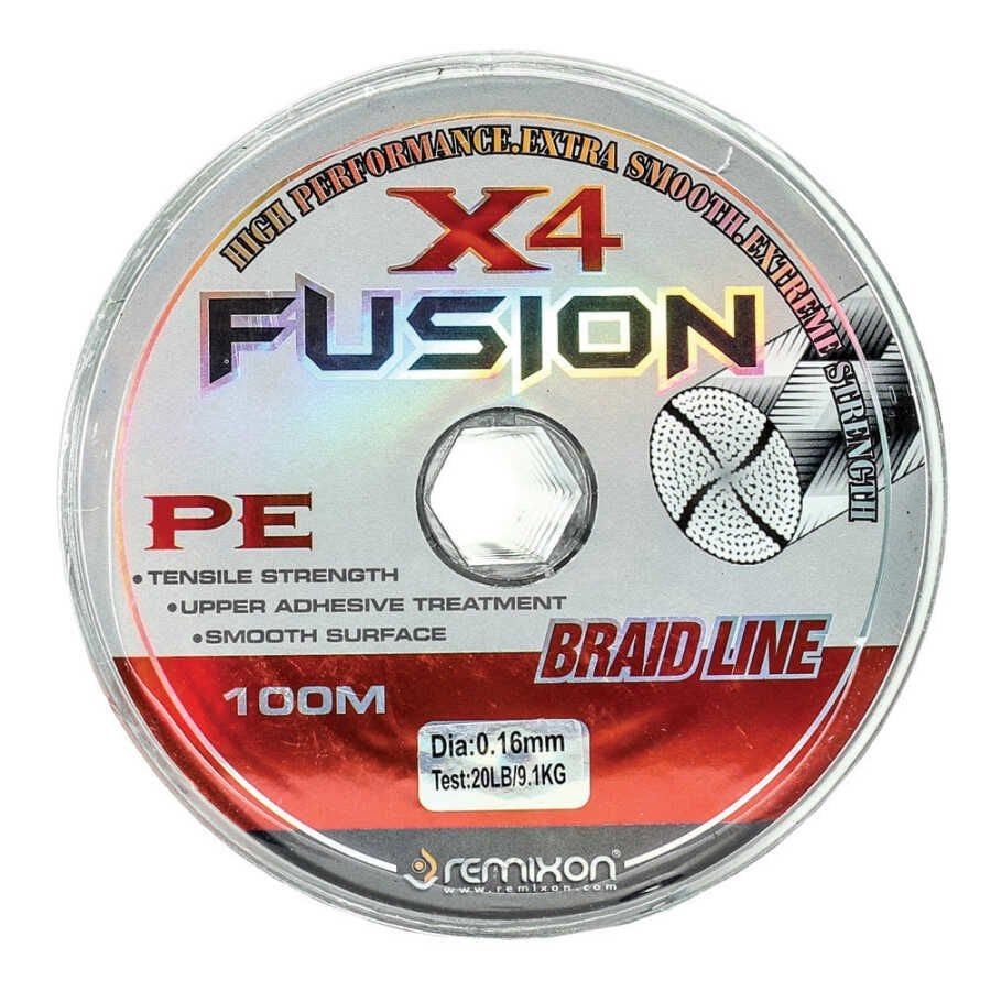 Remixon Fusion X4 0.16 mm 100m İp Misina 9.1kg Çeker