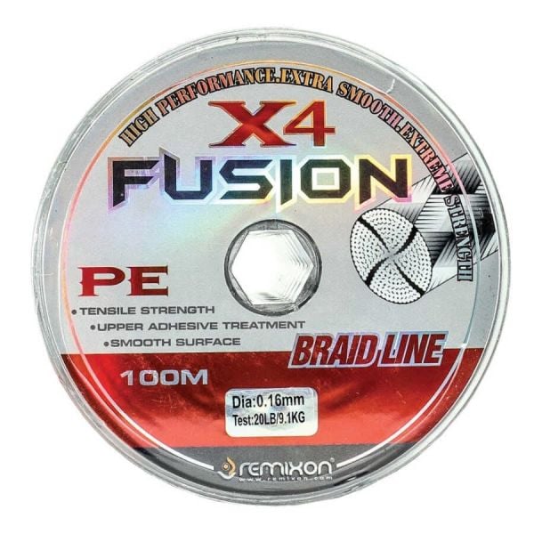 Remixon Fusion X4 0.16 mm 100m İp Misina 9.1kg Çeker