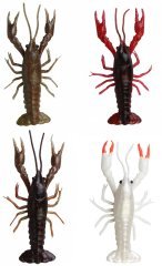 Savage gear LB 3D Crayfish 8 cm 4 gr F 4 Adet Sahte Balık Ghost