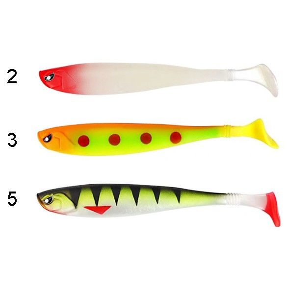 Captain 3072 Pure T-Tail Soft 12cm 10gr Levrek Silikonu Suni Yem 2
