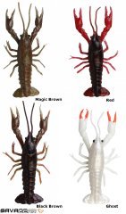 Savage gear LB 3D Crayfish 8 cm 4 gr F 4 Adet Sahte Balık Red