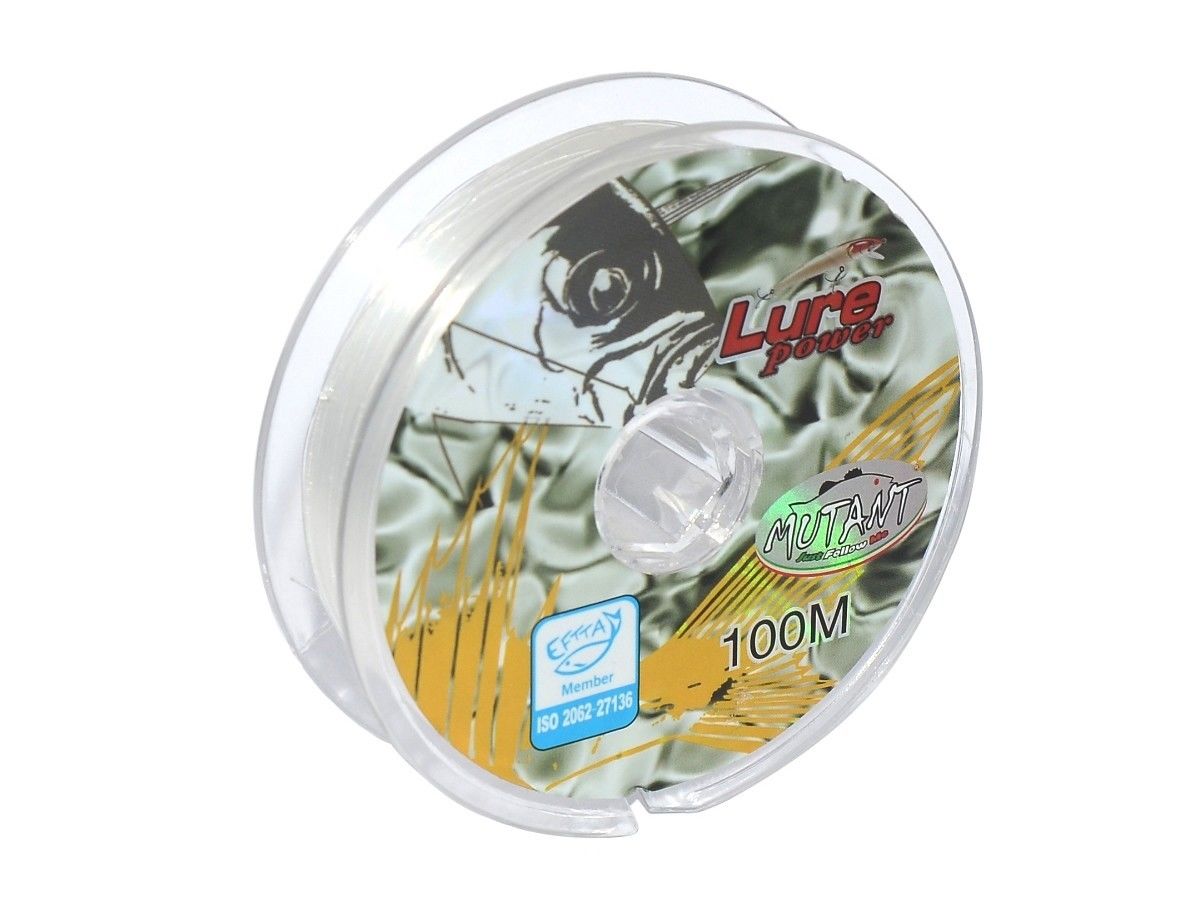 Captain Lure Power 100mt Monofilament Misina Beyaz 0.14 mm
