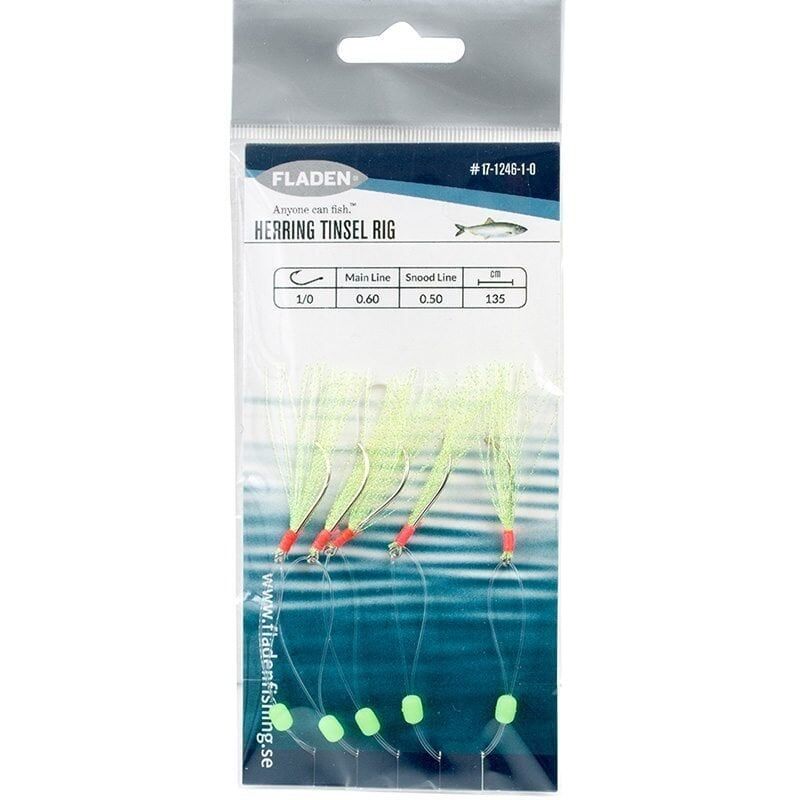 Fladen Sabiki Herring Tinsel Yeşil Hazır Takım 1
