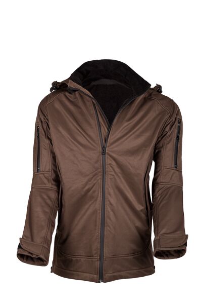 T. VAV Shell HT-01 Softshell Mont Kahverengi - XXL