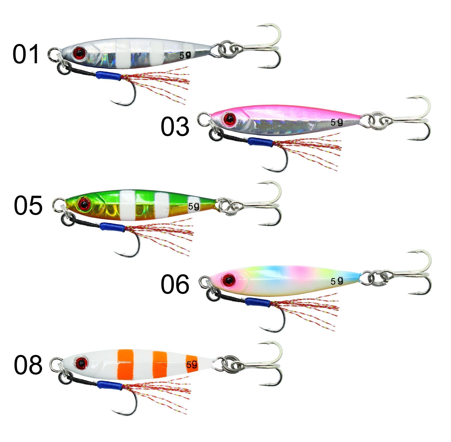 Captain 3659 Flutter Mini Jigger 5gr LRF Jig Suni Yem 03