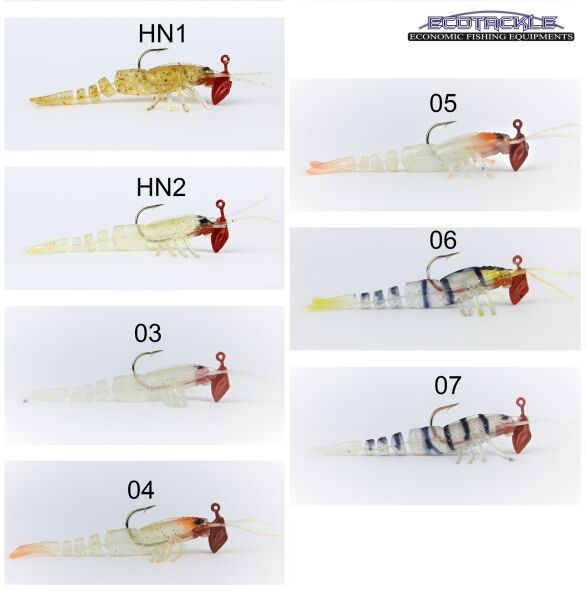 Ecotackle Melagues Bezli Karides 7.5Cm 07