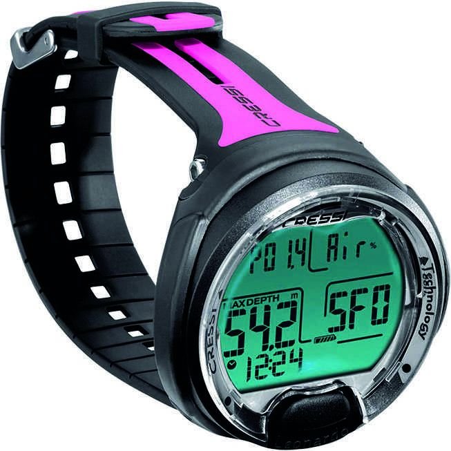 Cressi Leonardo Dalış Bilgisayarı BLACK-PINK