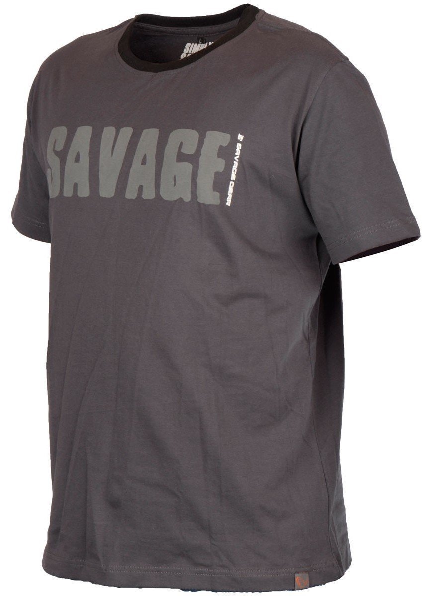 Savage gear Simply Savage Tee Grey T-Shirt L