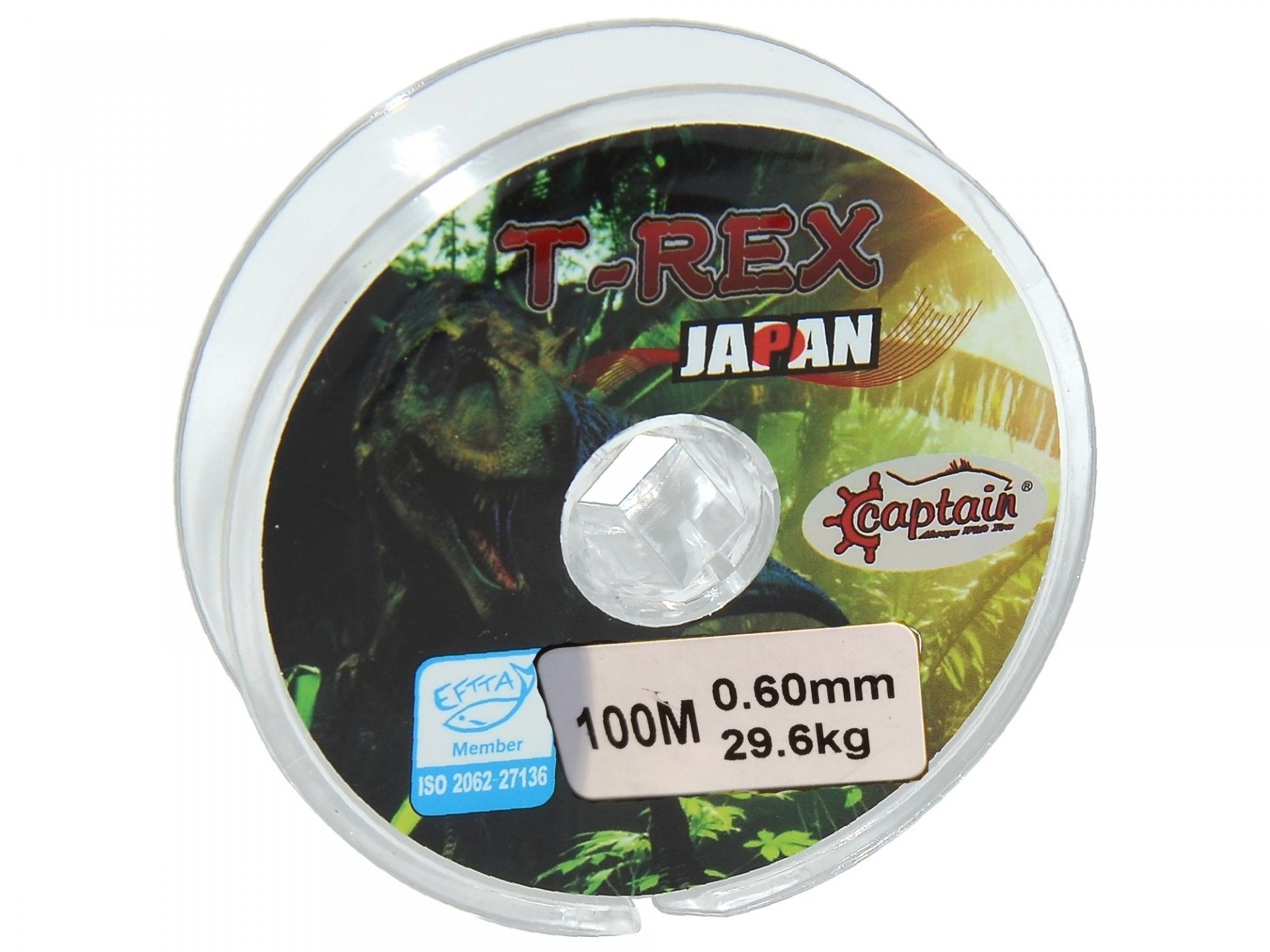 Captain TRex 100mt Monofilament Misina Beyaz 0.16 mm