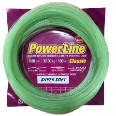 Powerline Classıc 100 m. Poşet Soft  Misina 0,60 mm Turuncu