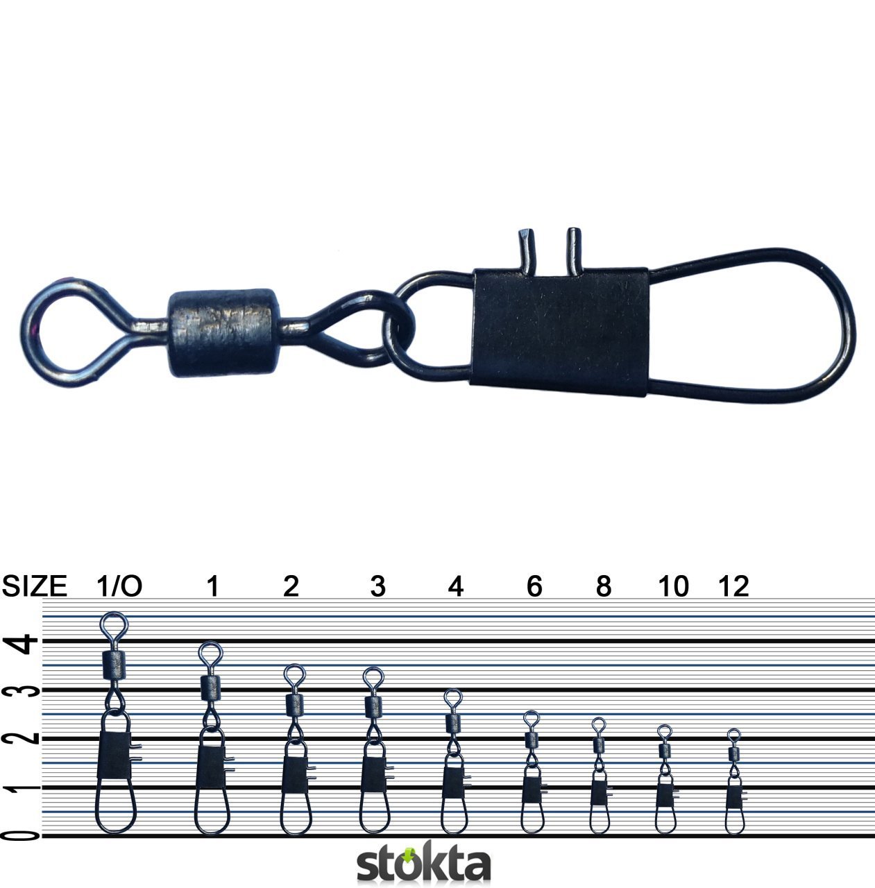 Inox Kilitli Bilyalı Fırdöndü 10lu No: 1