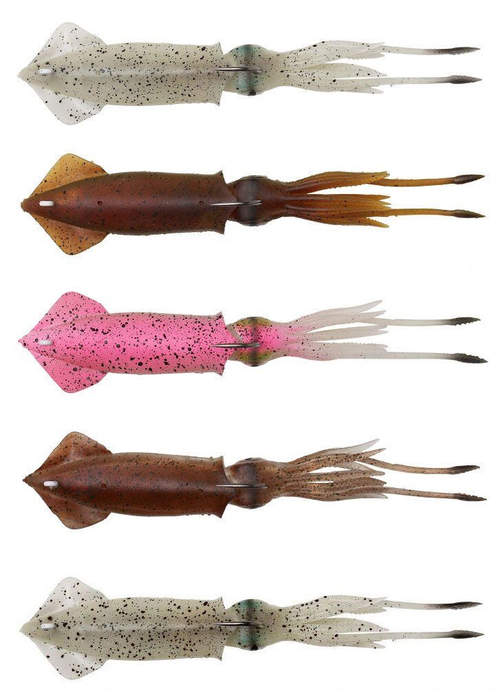 Savage gear 3D TPE Swim Squid 125mm 25g 2 Adet Sahte Balık