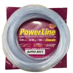 Powerline Classıc 100 m. Poşet Soft  Misina 0,50 mm Turuncu